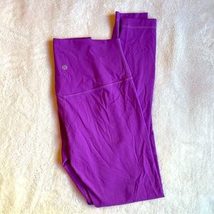 Lululemon Align High Rise Pant 28” - Moonlit Magenta size 6